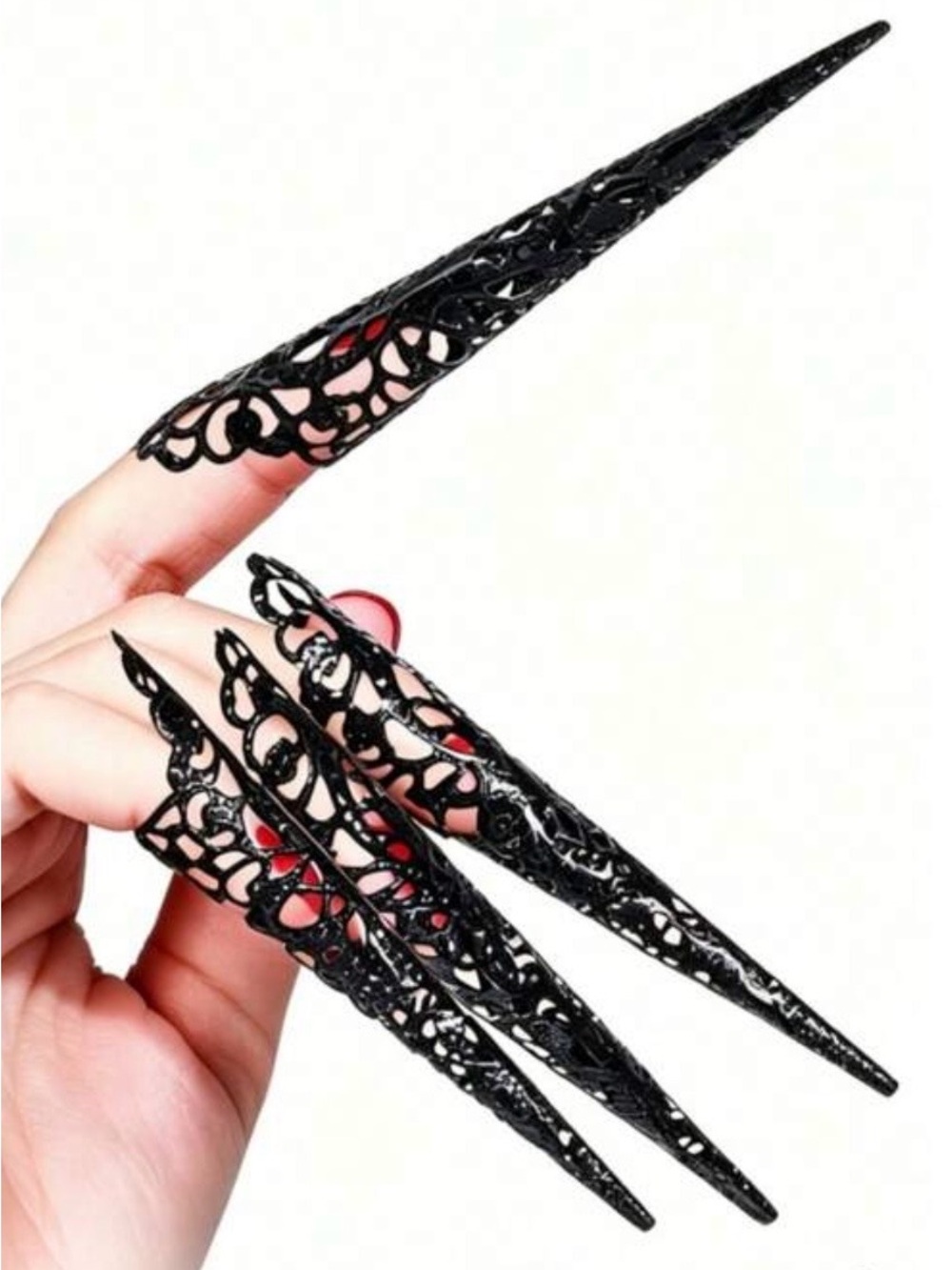 10 pcs GUNMETAL FINGER ACCESSORIES (not black)